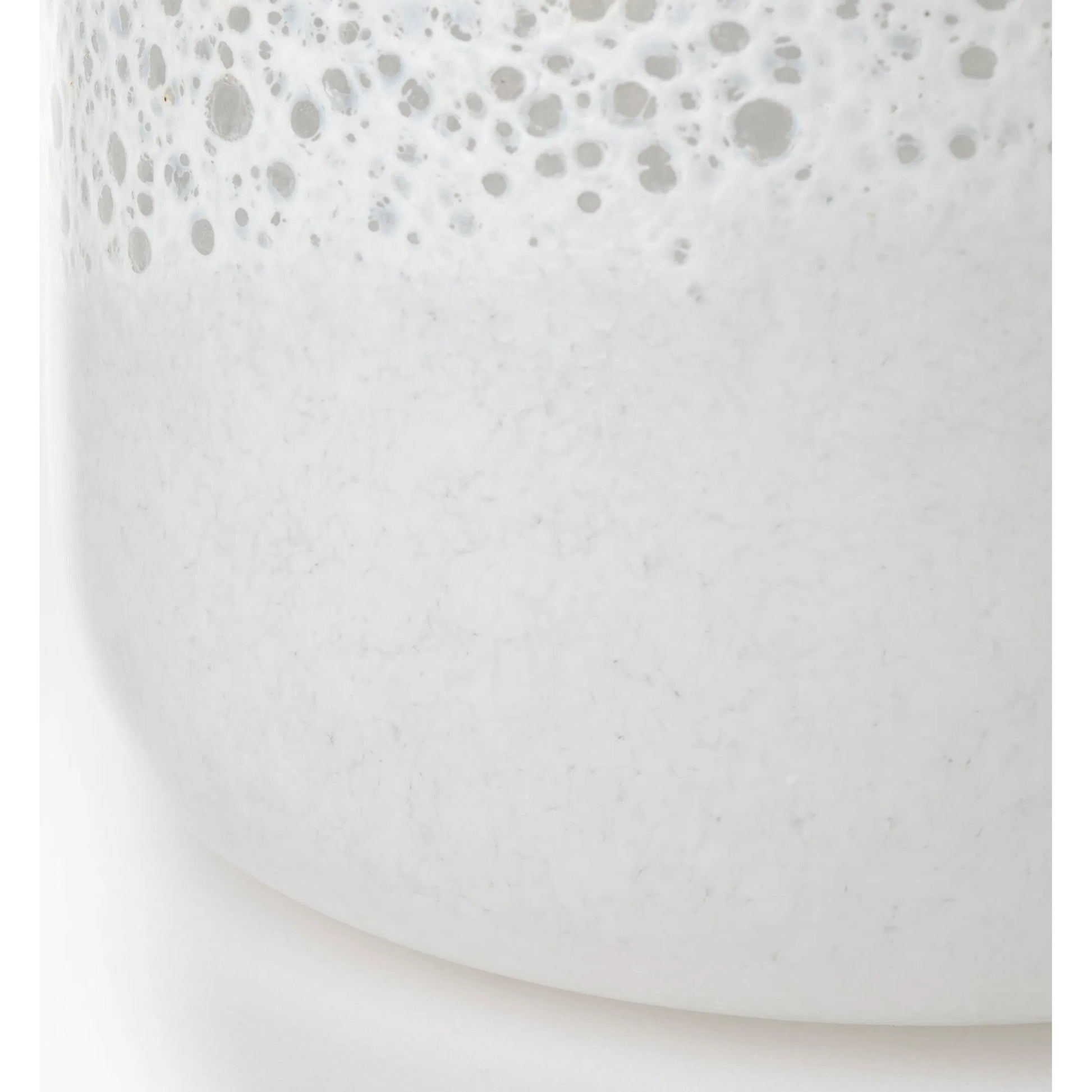 Pearl Gold Rim Glass Vase by Mercana in natural. Made from unique in a eclectic & global style.