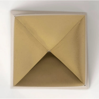 Giza Elongated Pyramids Set of Two by Mercana in gold. Made from unique in a modern style.