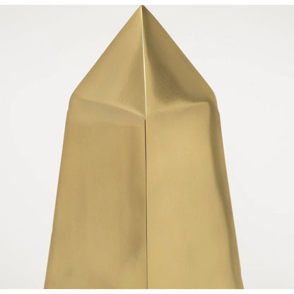 Giza Elongated Pyramids Set of Two by Mercana in gold. Made from unique in a modern style.