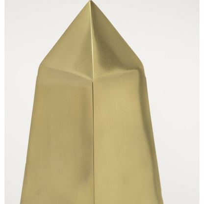 Giza Elongated Pyramids Set of Two by Mercana in gold. Made from unique in a modern style.