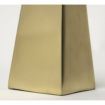 Giza Elongated Pyramids Set of Two by Mercana in gold. Made from unique in a modern style.