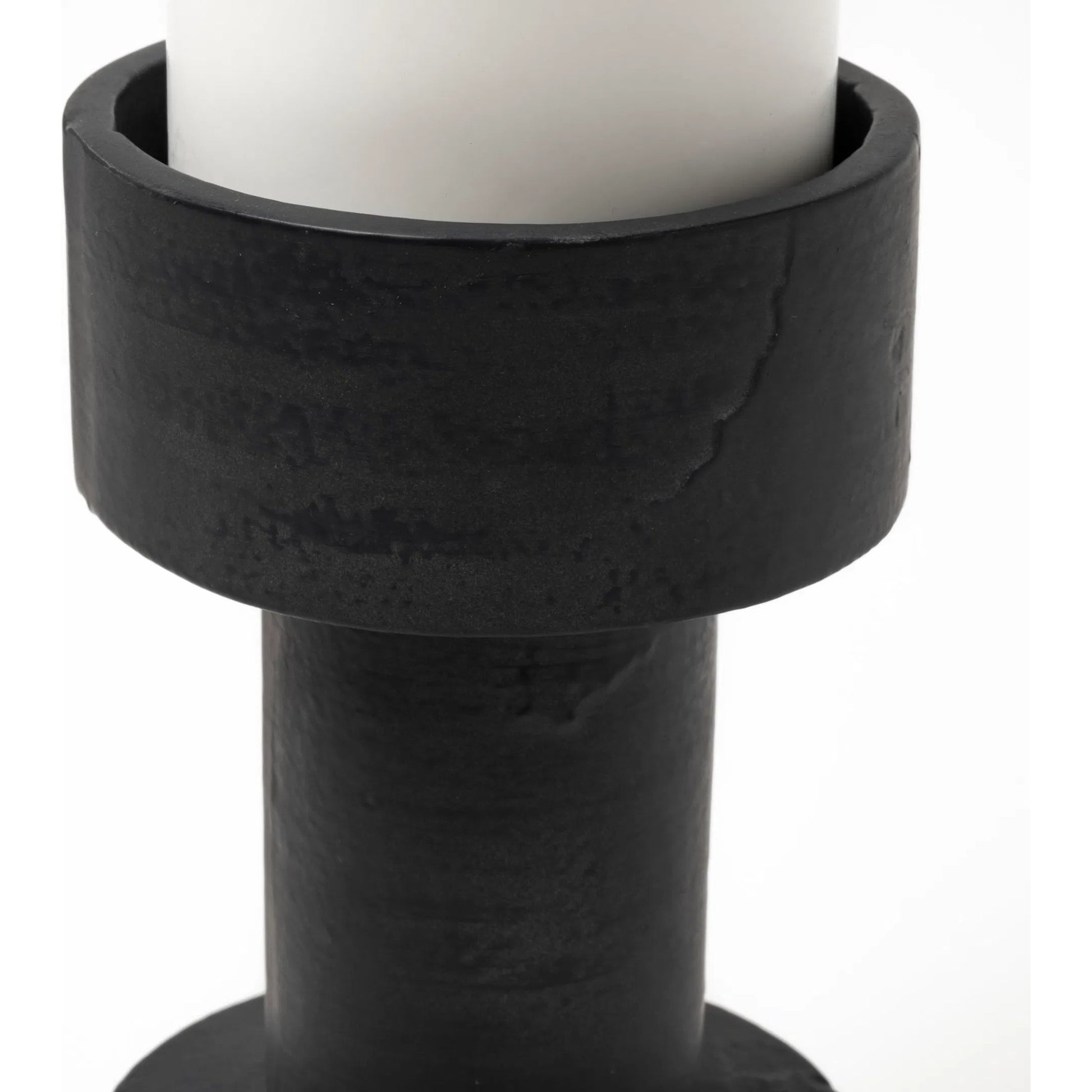 Bolton I Table Candle Holders by Mercana in black. Made from unique in a modern style.