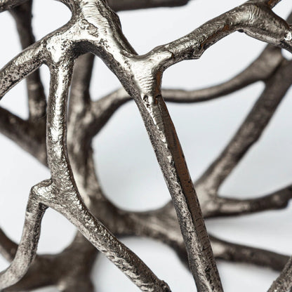 Sphaira I Cast Aluminum Decorative Tree Branch Orb by Mercana. Made from unique in a eclectic & global style.