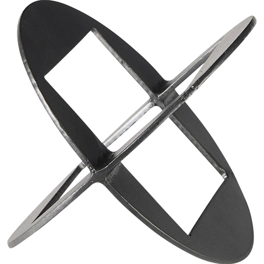 Cusco Decorative Object by Mercana in black. Made from metal in a unique style.
