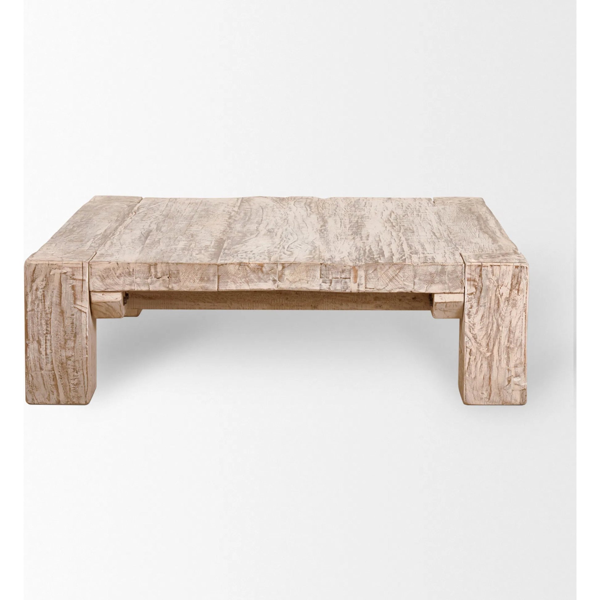 Mcarthur Coffee Table by Mercana in natural. Made from unique in a coastal style.