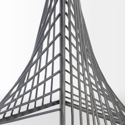 Risley Triangular Decorative Object by Mercana in natural. Made from unique in a modern style.
