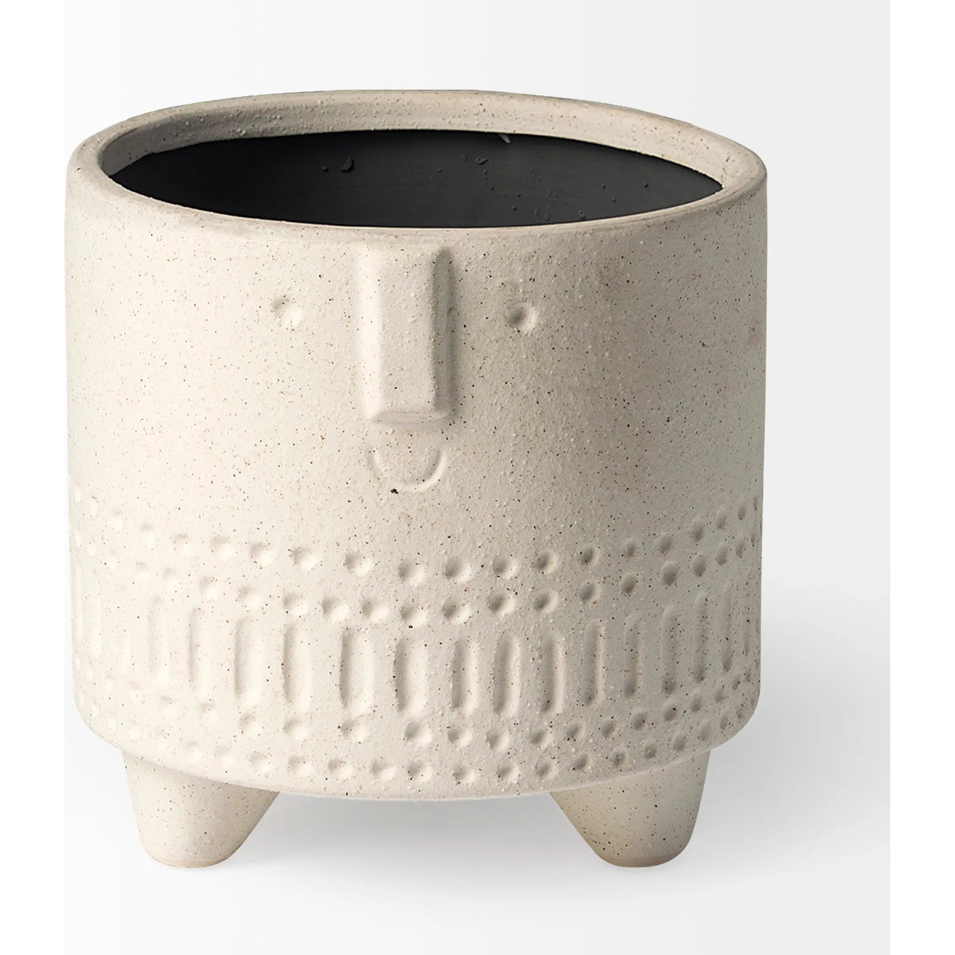 Jacob I Smiling Face Vase by Mercana in natural. Made from unique in a eclectic & global style.