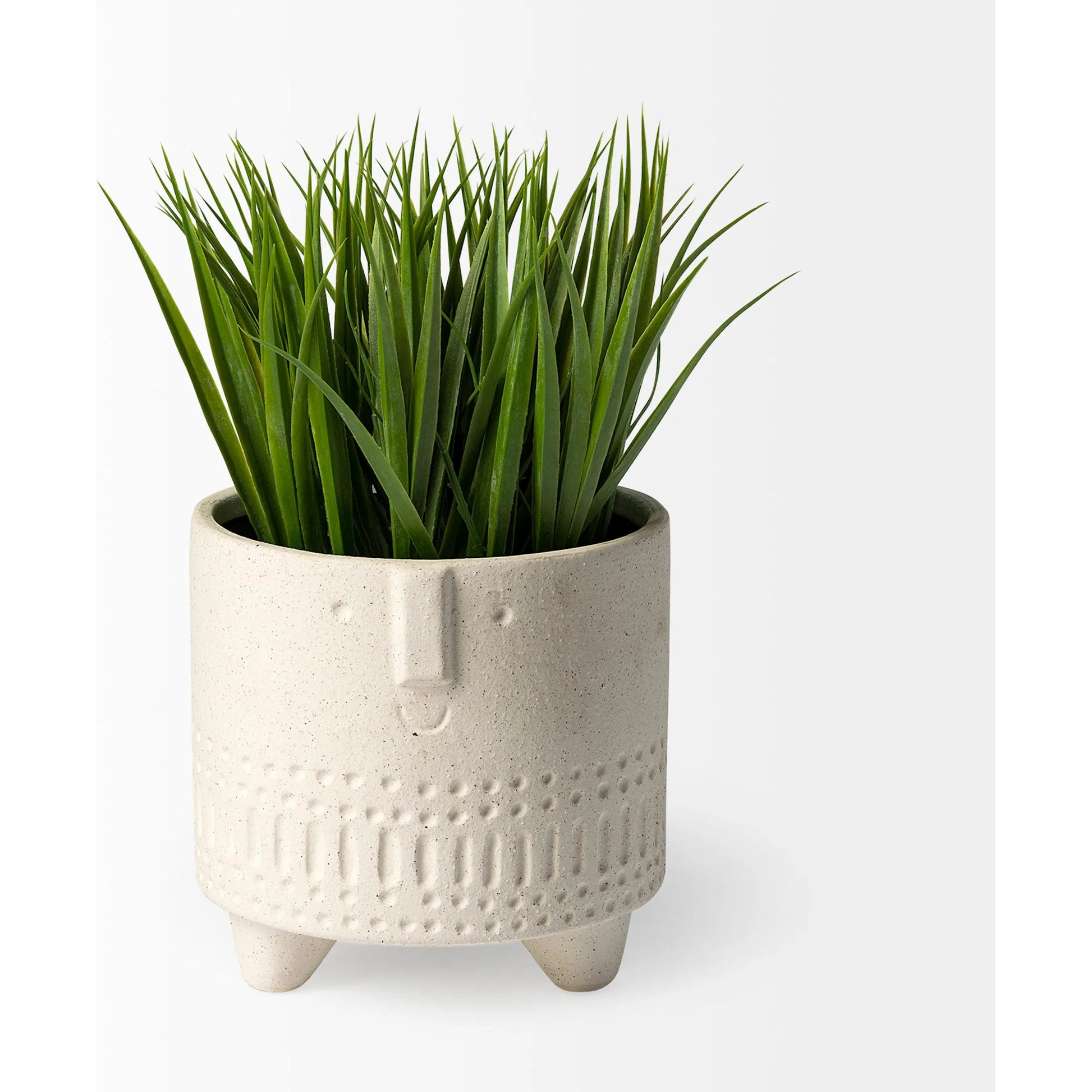 Jacob I Smiling Face Vase by Mercana in natural. Made from unique in a eclectic & global style.