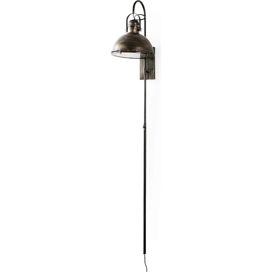 Tazb Wall Sconce by Mercana in gold. Made from metal in a unique style.