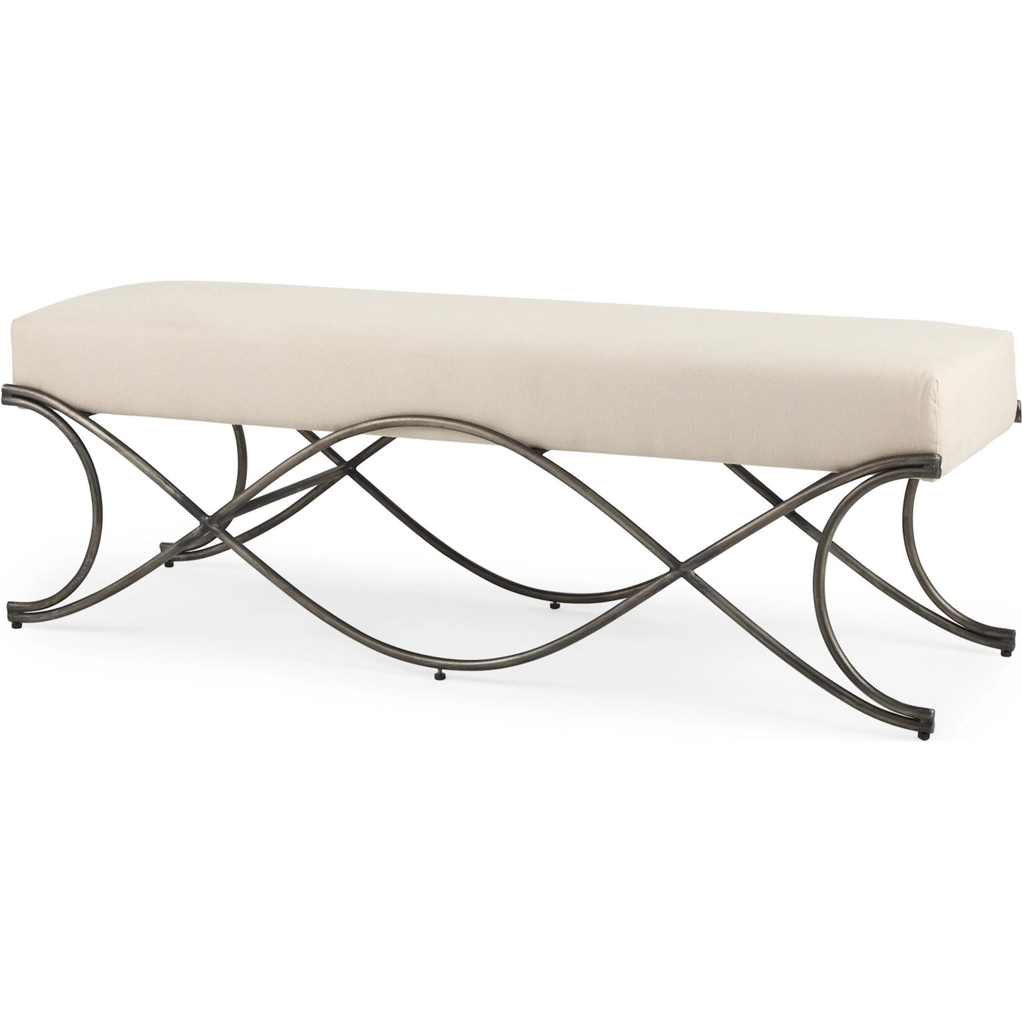 028 SI-2369495 | Primary Silo | Ayla Bench by Mercana. Made from metal in a modern style.
