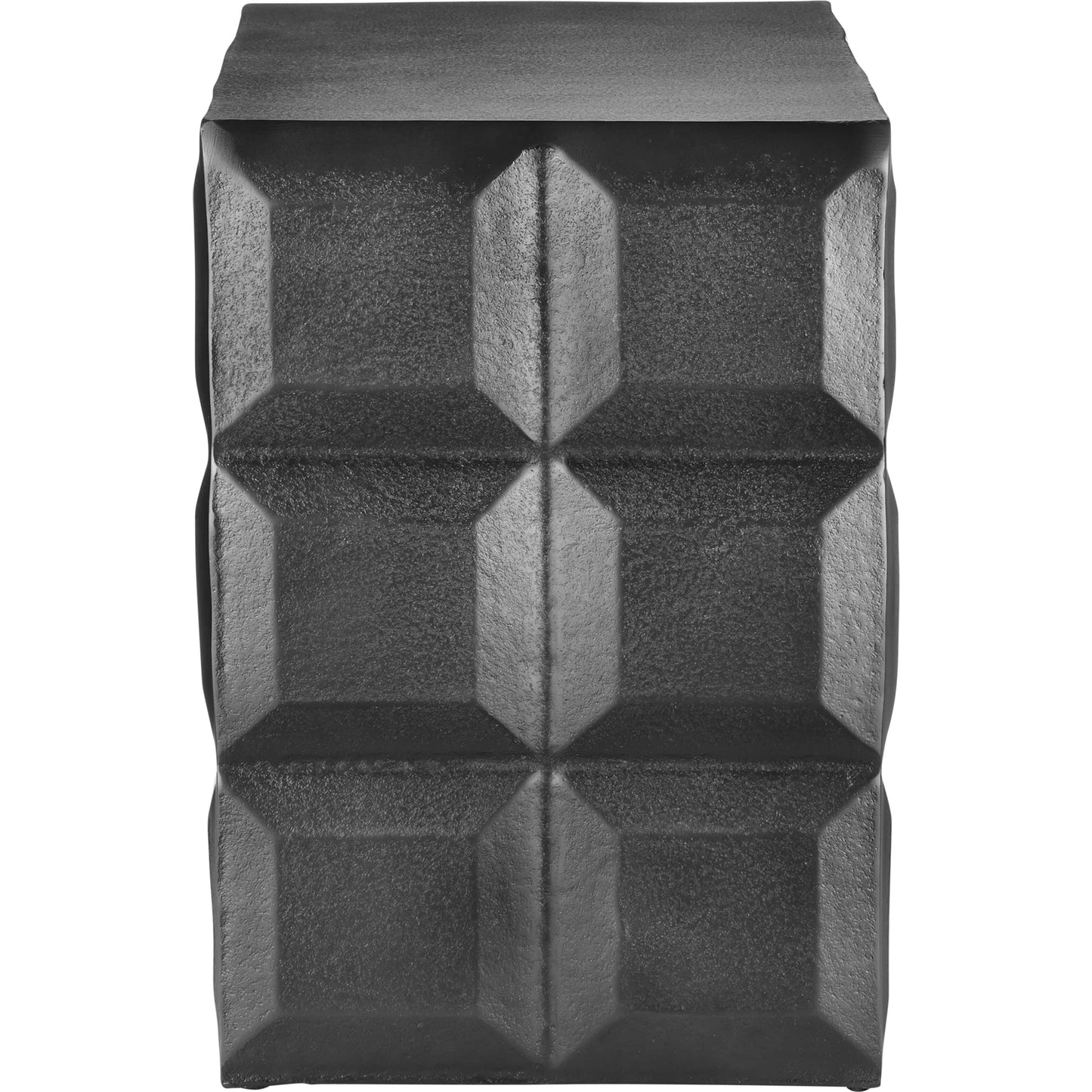 003 SI-2257289 | Additional Silo | Bower Side Table by Currey and Company in black nickel. Made from cast aluminum in a modern style.