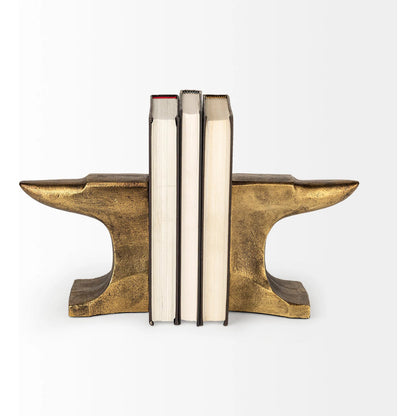 Anvilia Anvil Shaped Bookends by Mercana. Made from unique in a modern style.