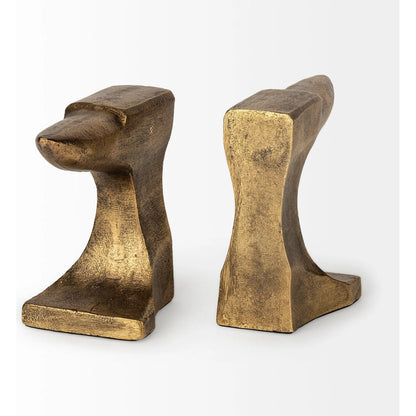 Anvilia Anvil Shaped Bookends by Mercana. Made from unique in a modern style.