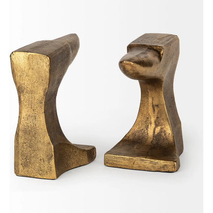 Anvilia Anvil Shaped Bookends by Mercana. Made from unique in a modern style.