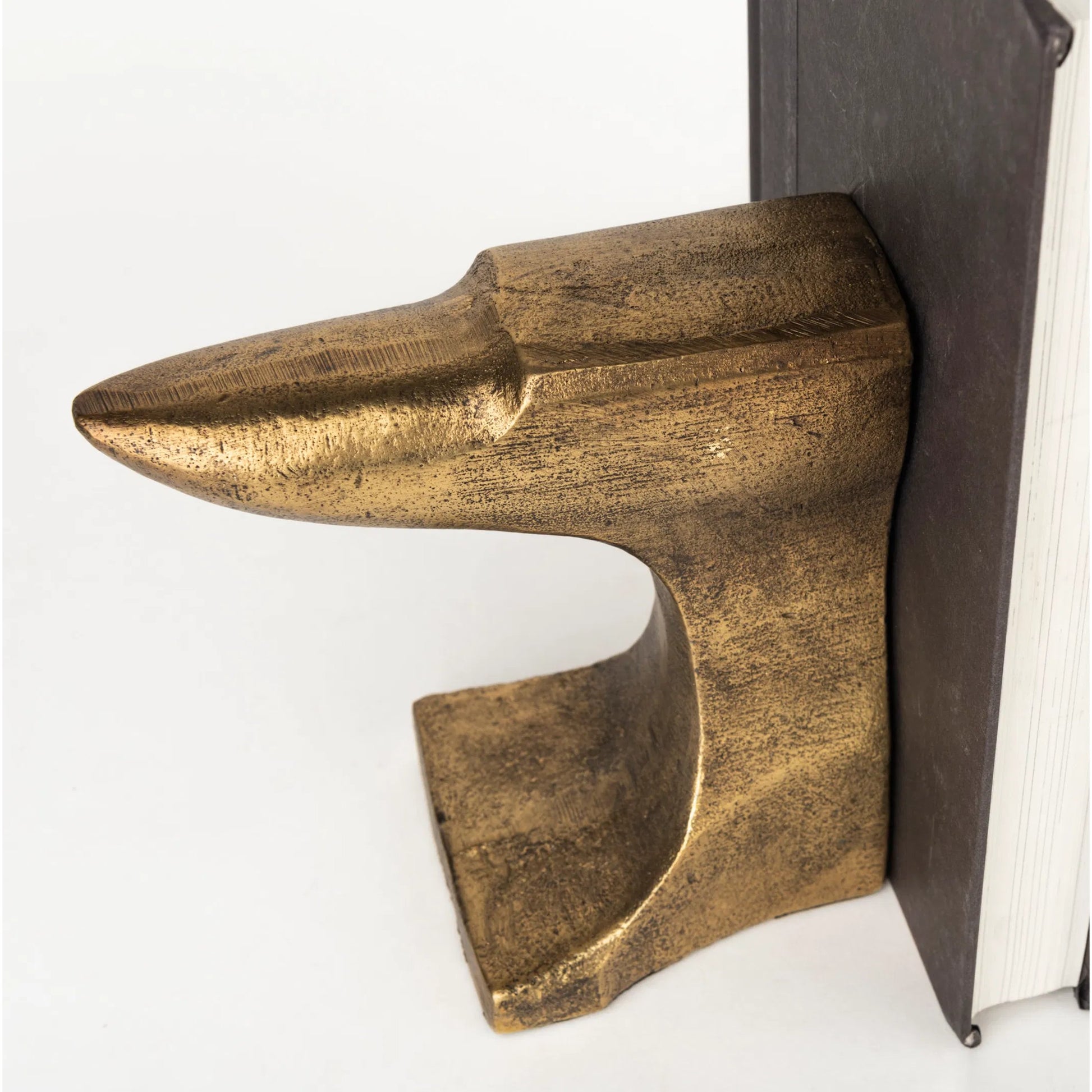 Anvilia Anvil Shaped Bookends by Mercana. Made from unique in a modern style.