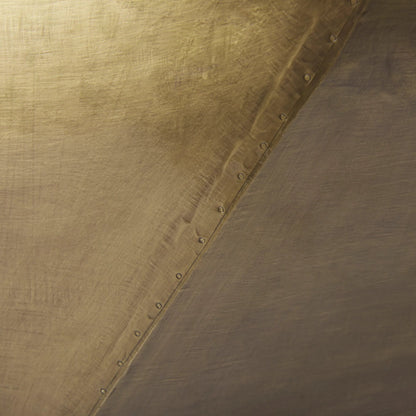 Esagono Coffee Table by Mercana in brass. Made from unique in a modern style.