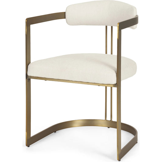 001 SI-2369539 | Primary Silo | Hollyfield Dining Chair by Mercana. Made from metal in a unique style.