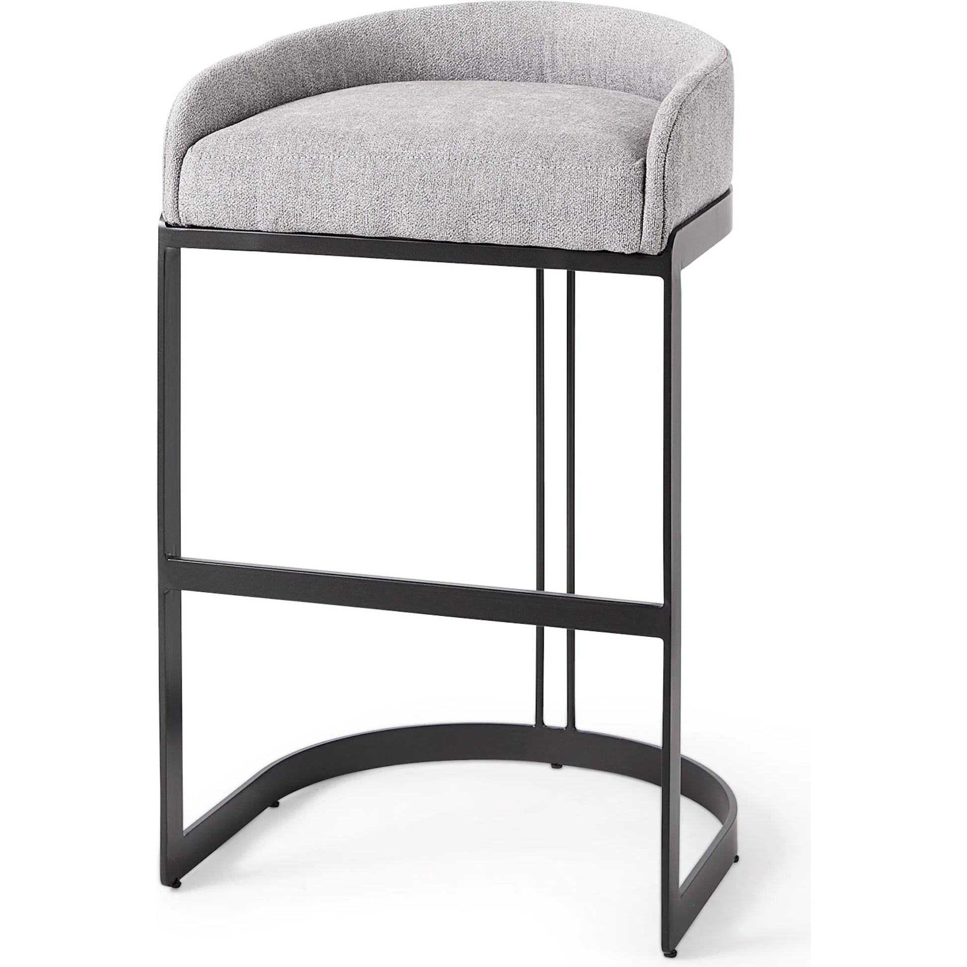 Hollyfield Bar Stool by Mercana. Made from metal in a transitional style.