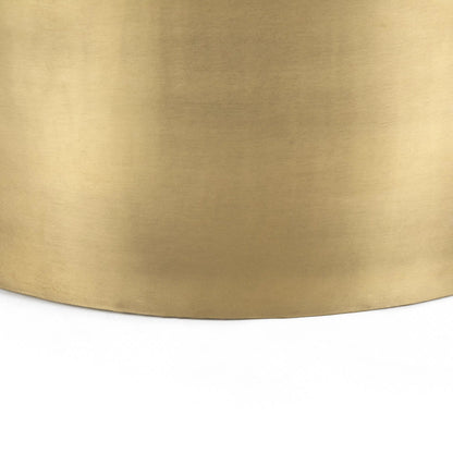 Eclipse Coffee Table by Mercana in brass. Made from wood, metal in a eclectic & global style.
