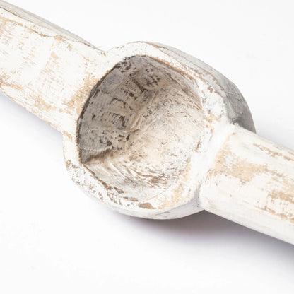 Oro White Tribal Inspired Measuring Cups Set of Three by Mercana in white. Made from unique in a eclectic & global style.