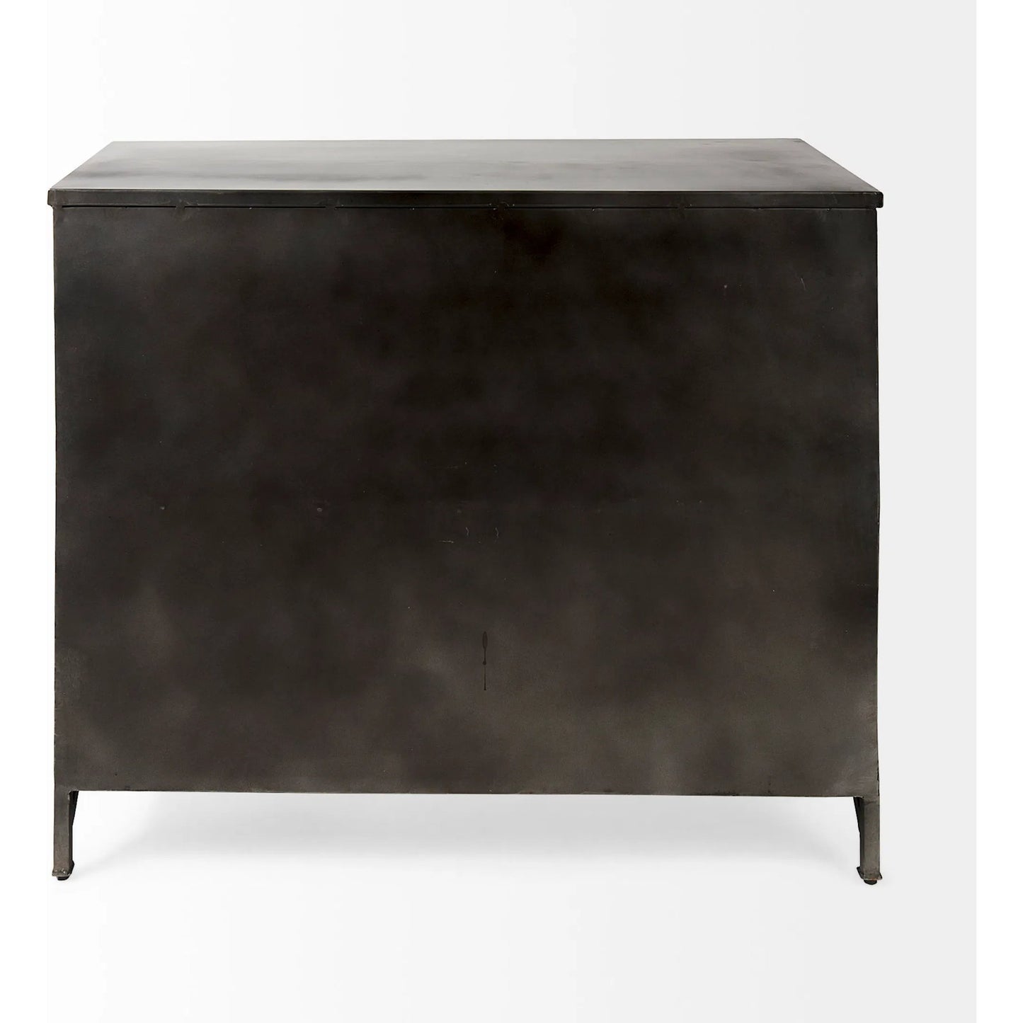 041 SI-1718048 | Additional Silo | Poppy Accent Cabinet by Mercana in black. Made from metal in a traditional style.