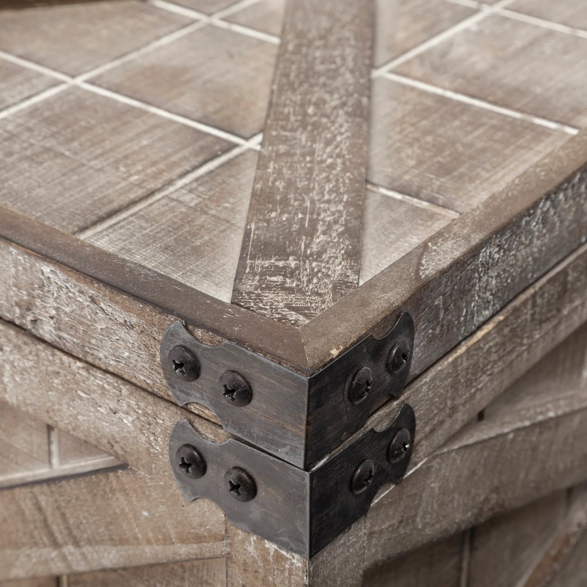 Port Moody Decorative Boxes Set of Three by Mercana in brown. Made from unique in a cottage & farmhouse style.