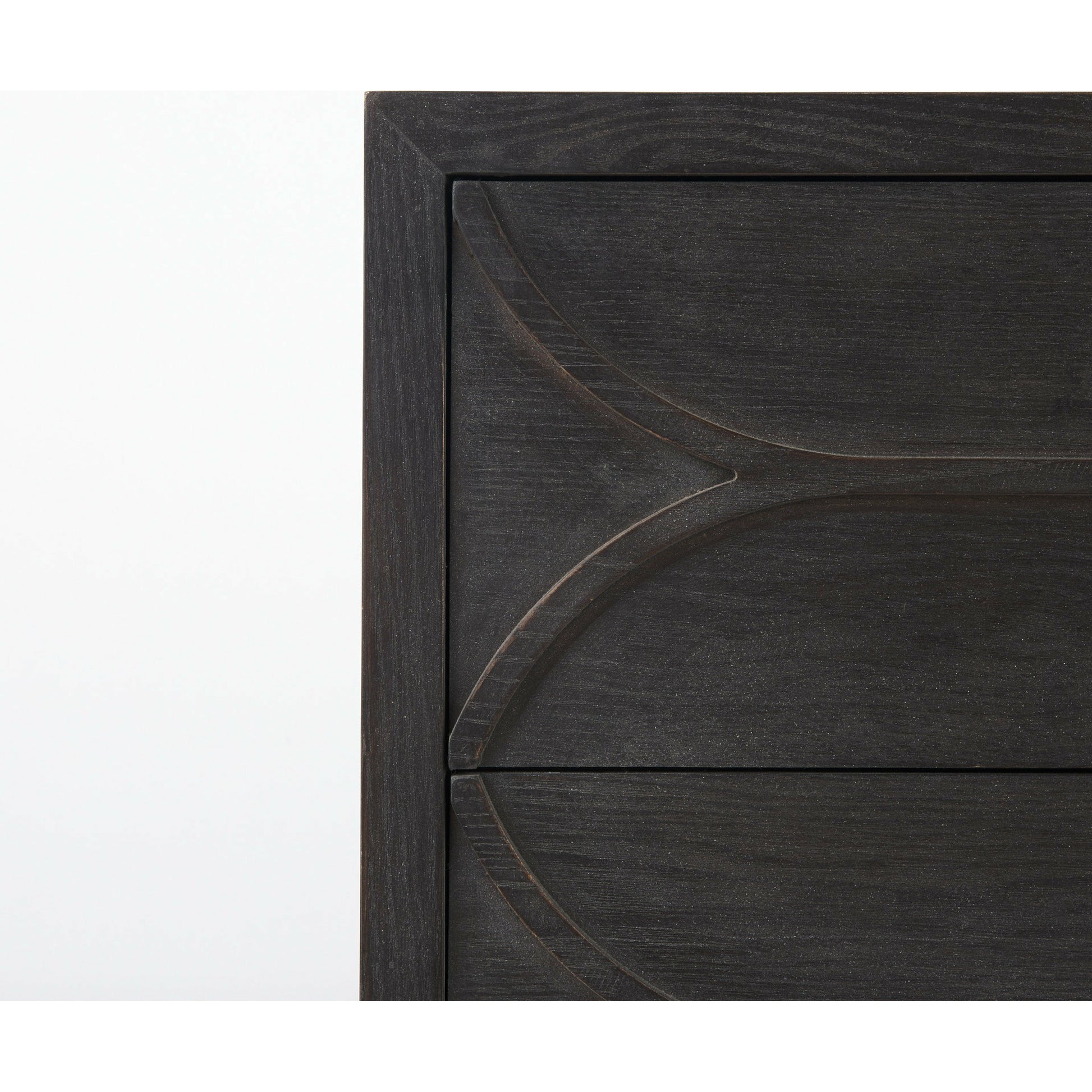 Giselle Accent Cabinet by Mercana in dark brown. Made from unique in a modern style.