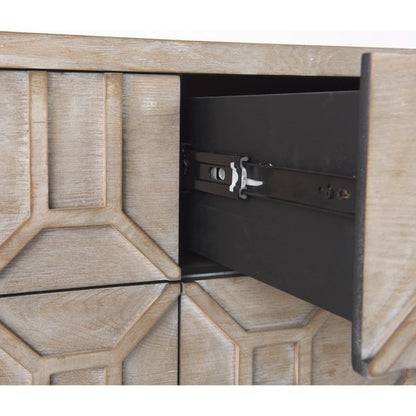 Genevieve Sideboard by Mercana. Made from metal, wood in a transitional style.