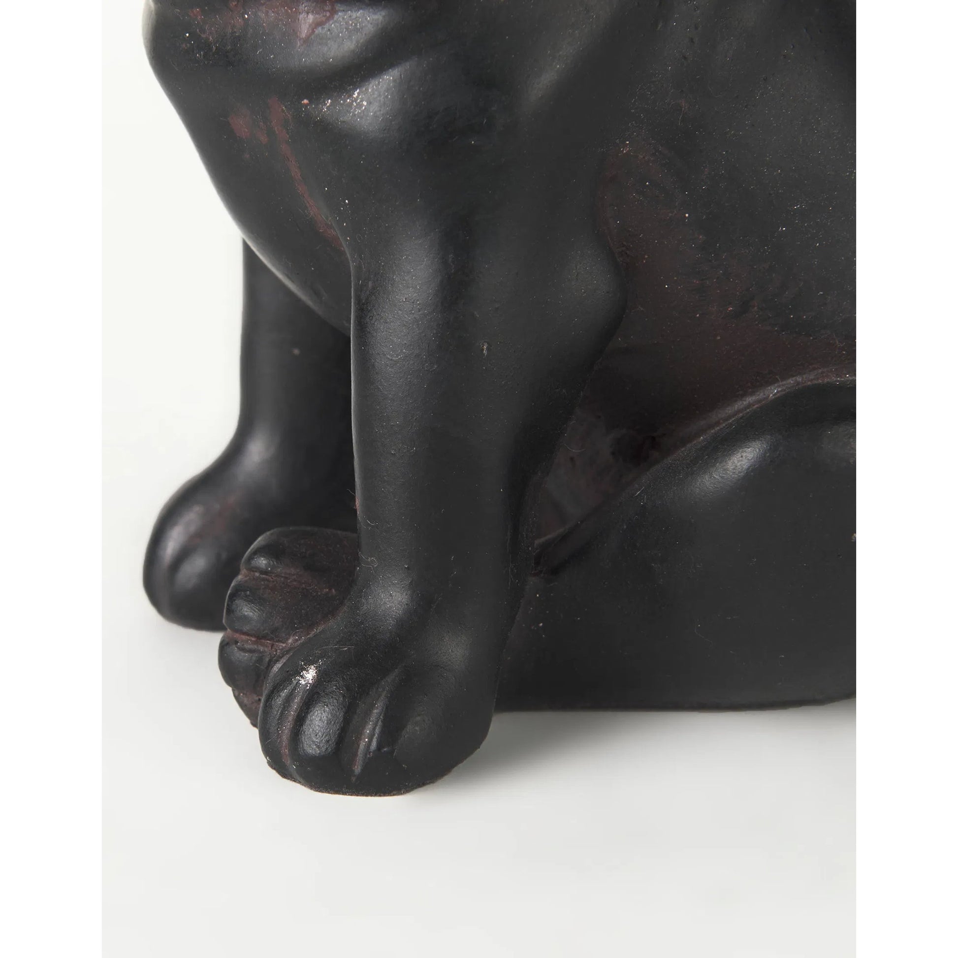 Cadence Pug Dog by Mercana in black. Made from unique in a traditional style.