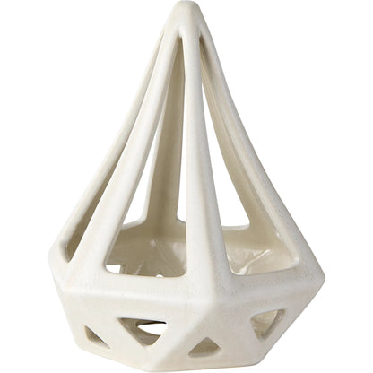 Hood Geometric Ceramic Object by Mercana. Made from metal in a modern style.
