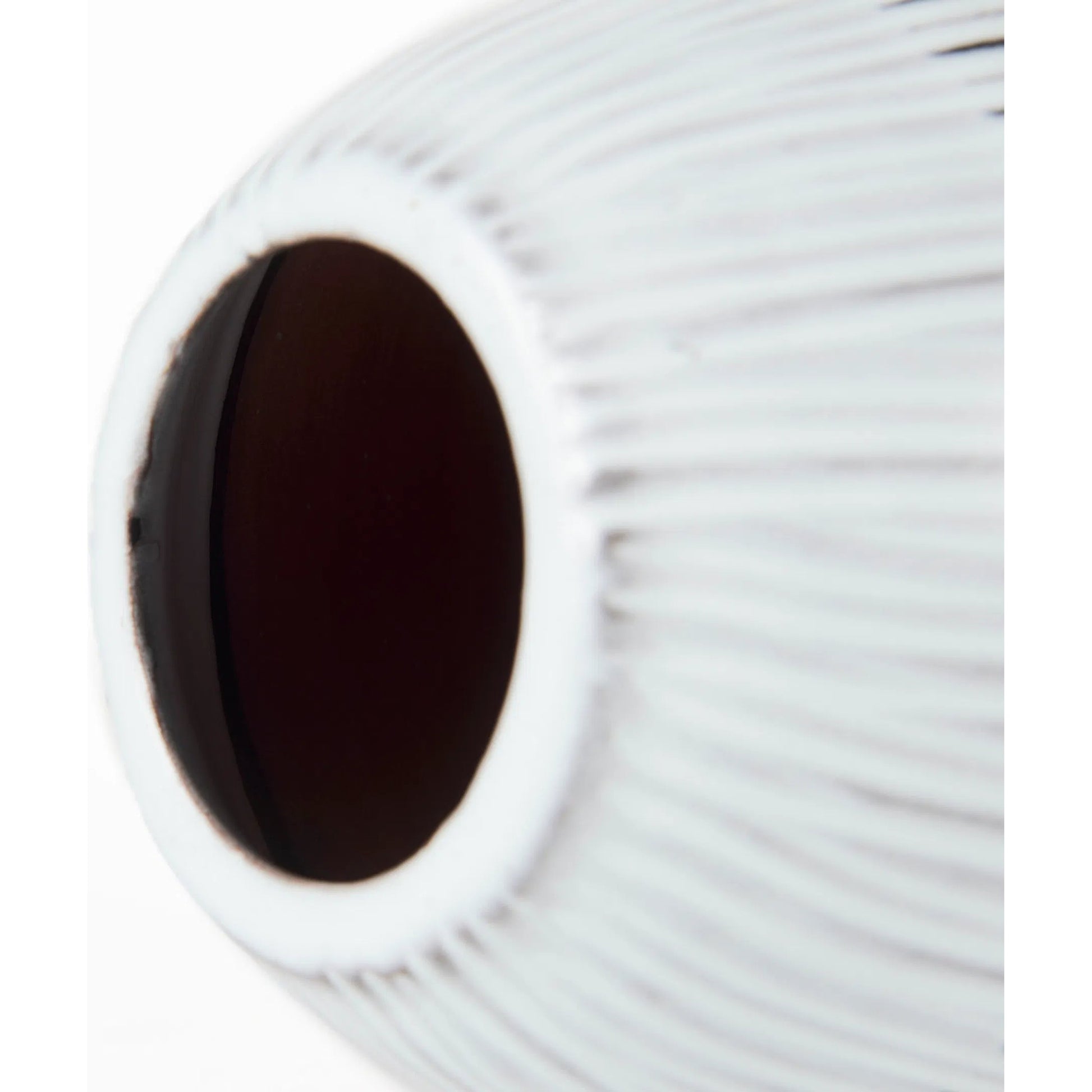 Tanami I Dark Vase by Mercana in dark brown. Made from ceramic in a eclectic & global style.