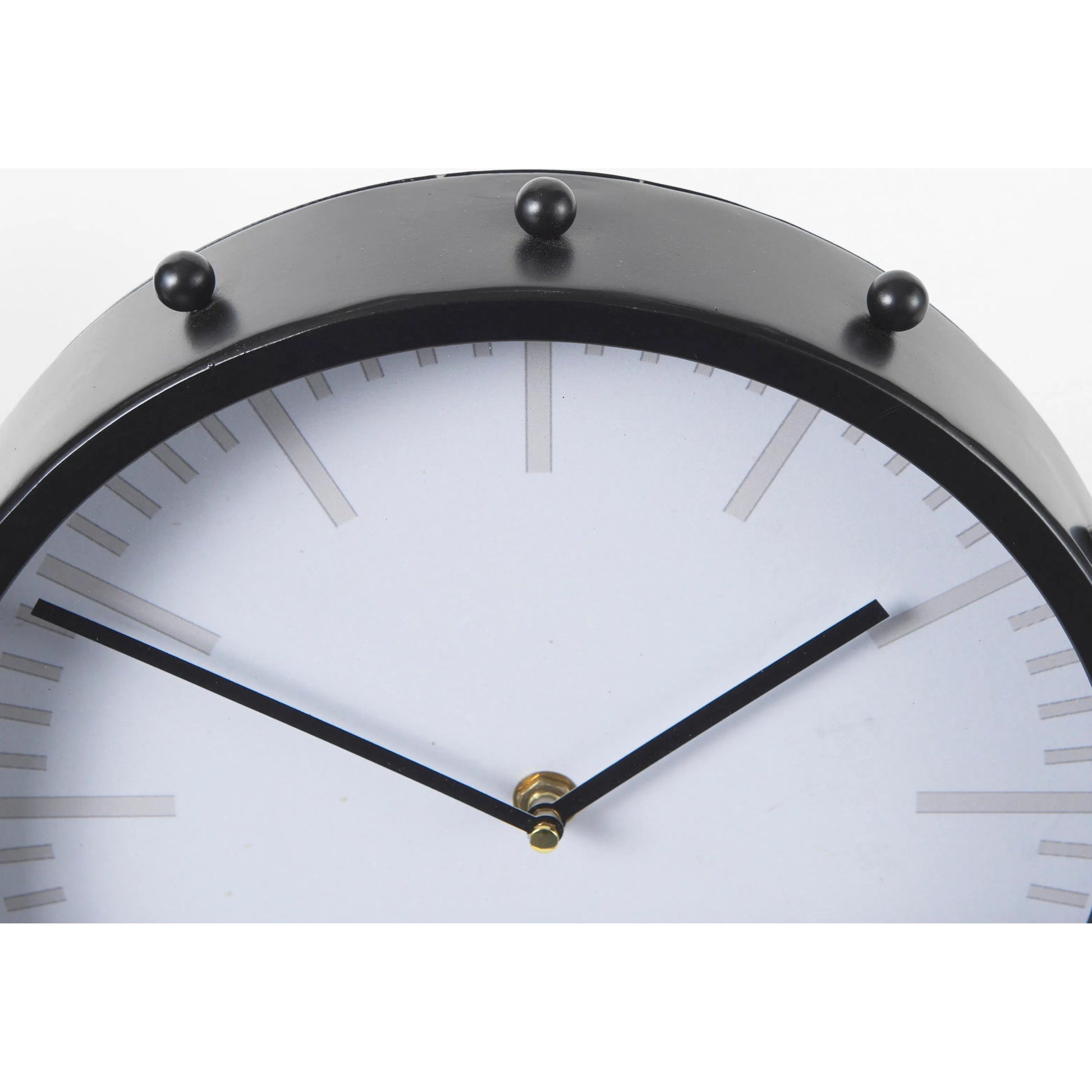 Marian Studded Table Clock by Mercana. Made from metal in a modern style.