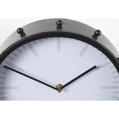 Marian Studded Table Clock by Mercana. Made from metal in a modern style.
