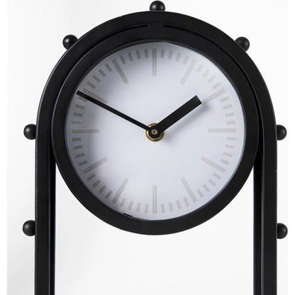 Marian Studded Standing Table Clock by Mercana. Made from metal in a modern style.