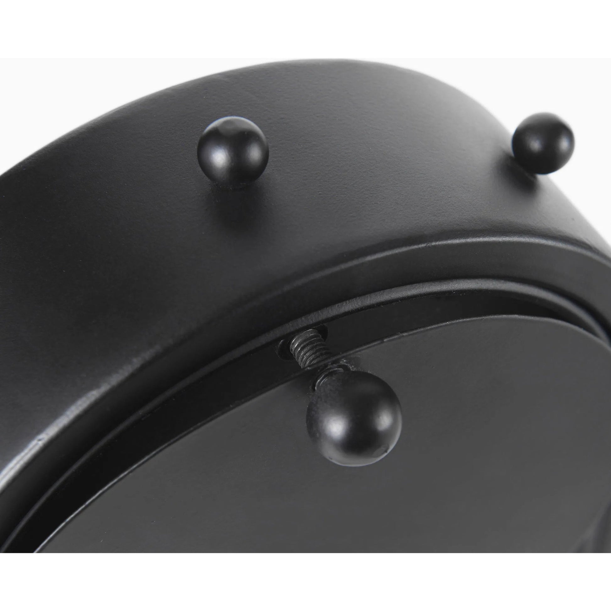 Marian Studded Standing Table Clock by Mercana. Made from metal in a modern style.