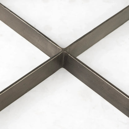 Faye End/Side Table by Mercana. Made from metal, wood in a transitional style.