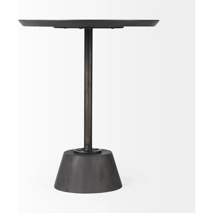 Maxwell End/Side Table by Mercana. Made from metal, wood in a modern style.