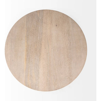 Maxwell End/Side Table by Mercana. Made from metal, wood in a modern style.