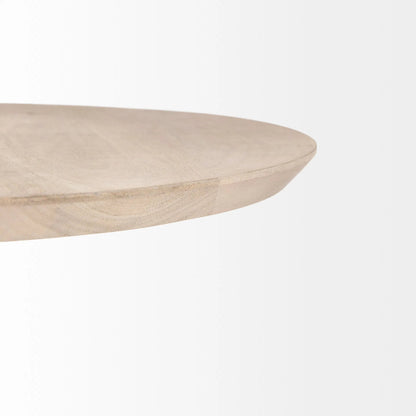 Maxwell End/Side Table by Mercana. Made from metal, wood in a modern style.