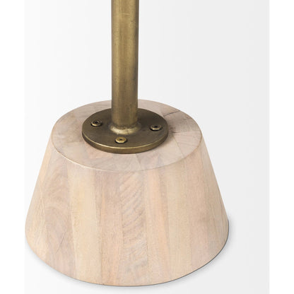 Maxwell End/Side Table by Mercana. Made from metal, wood in a modern style.