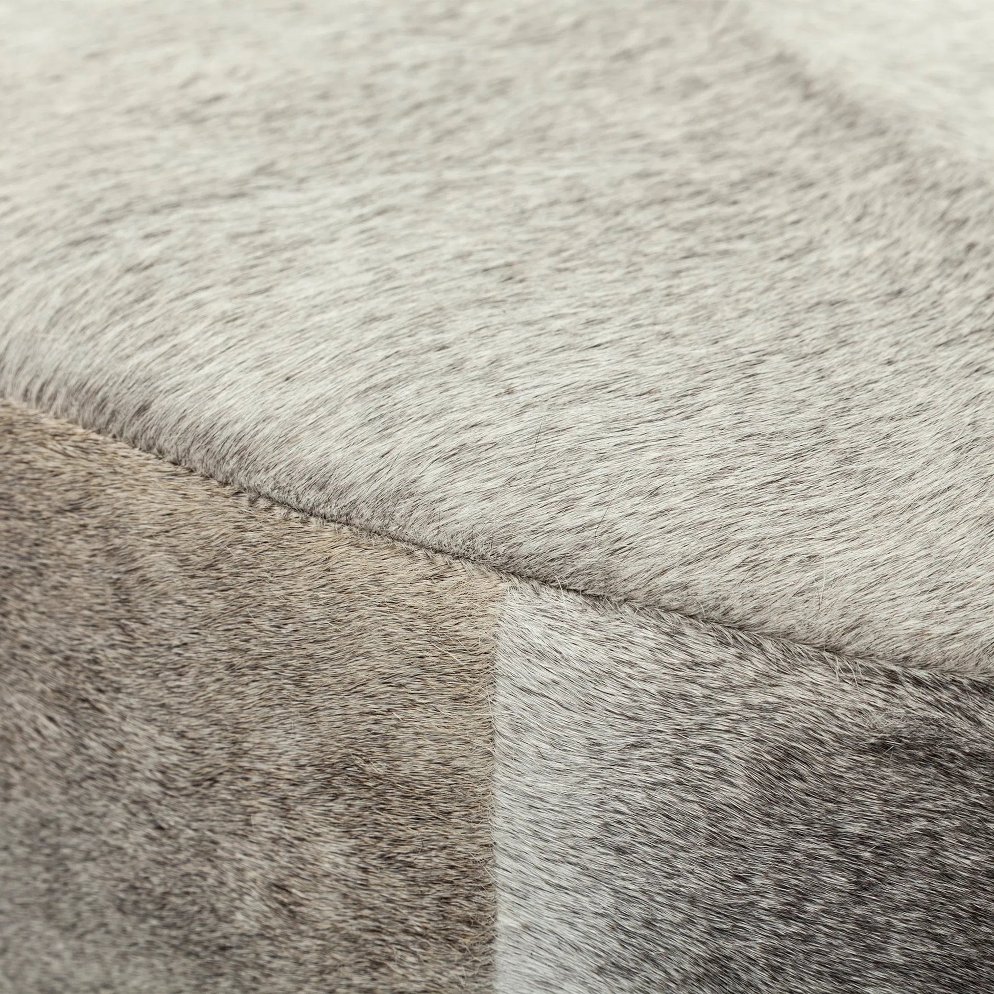 Zahavi Large Round Ottoman by Mercana in natural. Made from unique in a modern style.