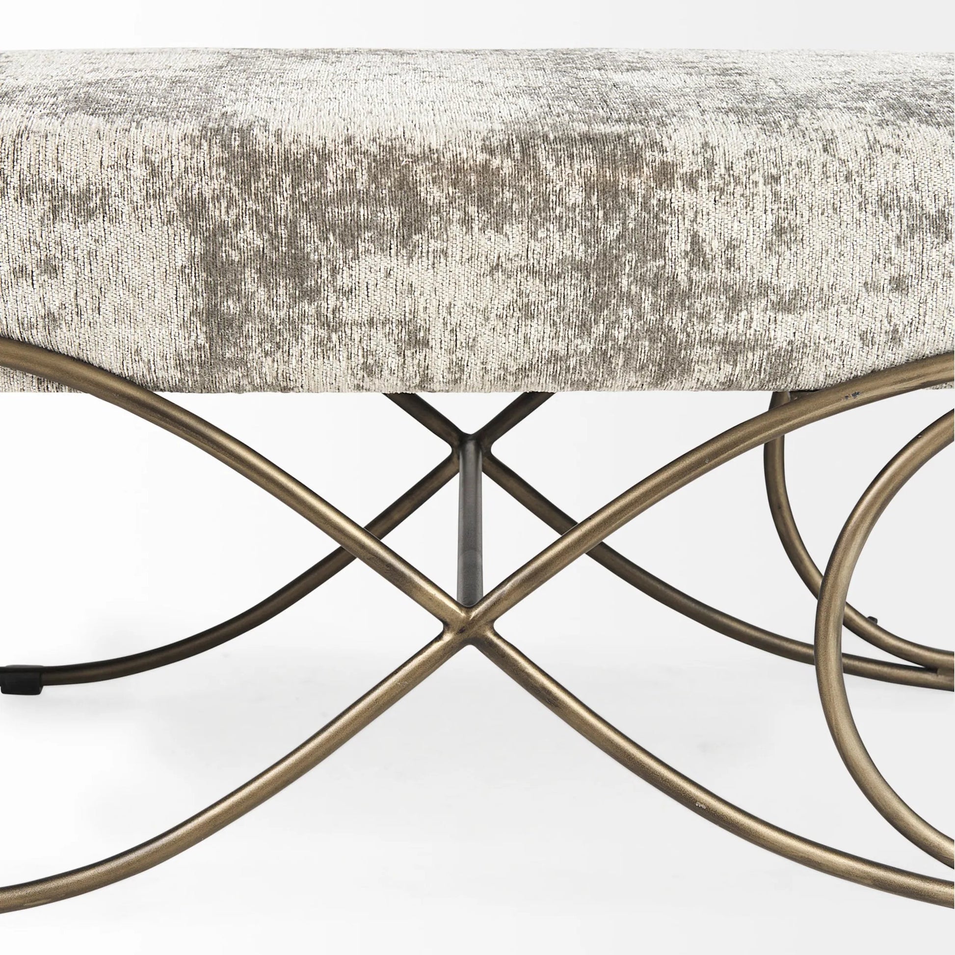 Ayla Bench by Mercana. Made from metal in a modern style.