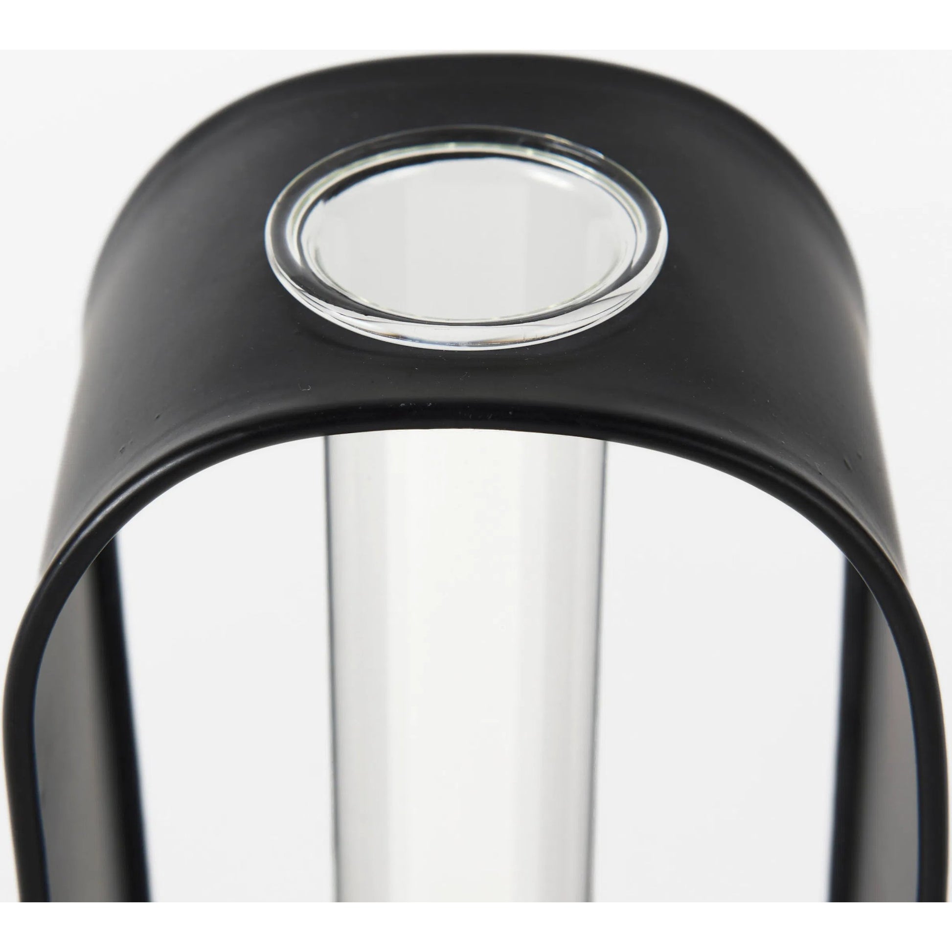 Boyer Metal W Test Tube Decorative Objects Set of Two by Mercana in black, clear. Made from glass in a modern style.