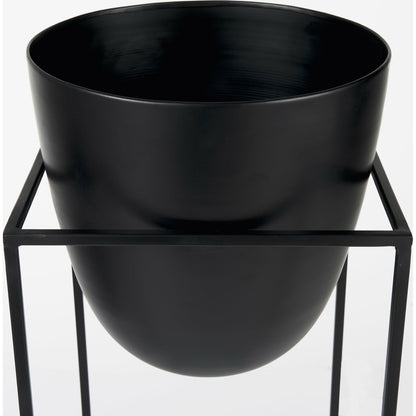 Bumble Plant Stands Set of Two by Mercana in black. Made from unique in a modern style.