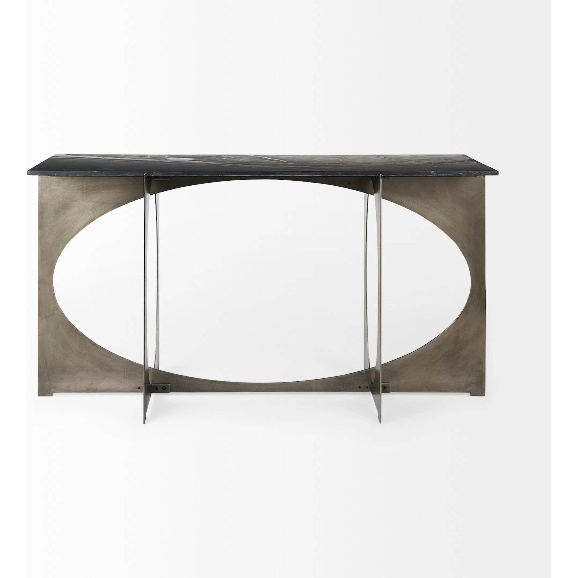 Reinhold Console Table by Mercana. Made from iron in a eclectic & global style.