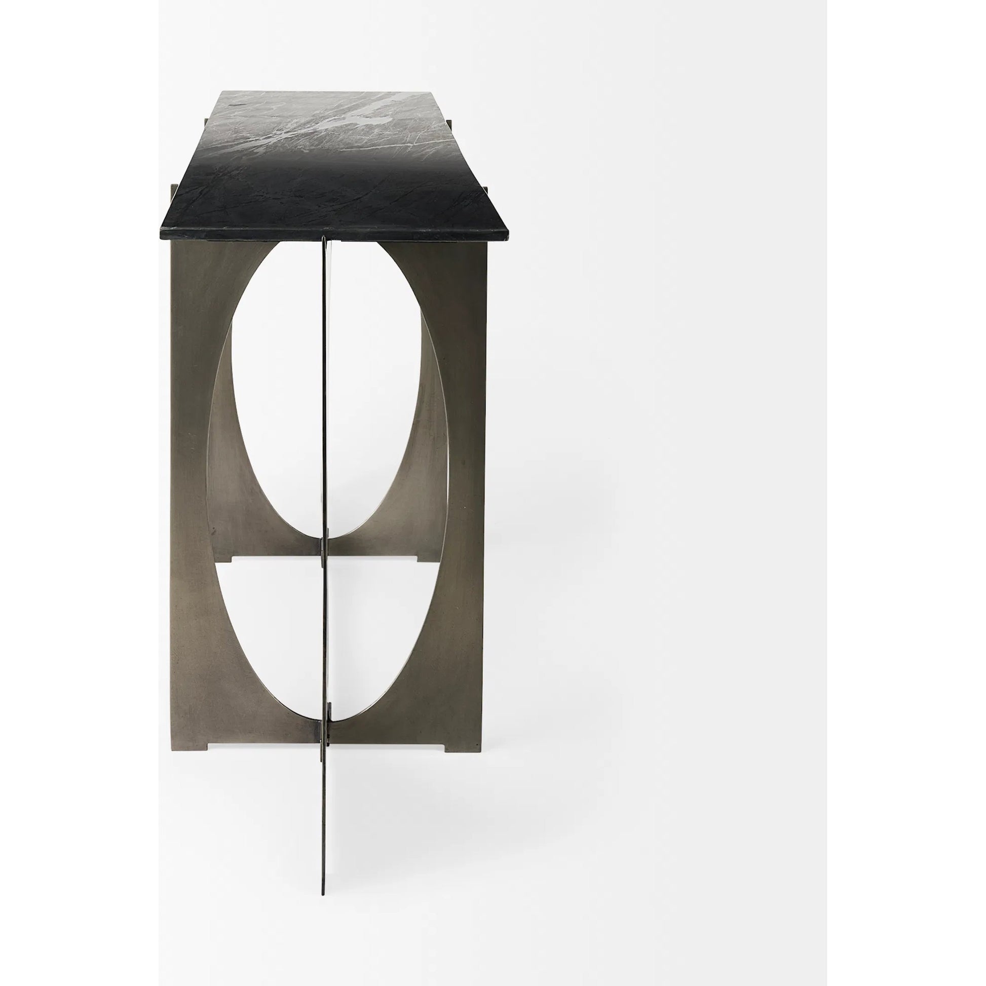 Reinhold Console Table by Mercana. Made from iron in a eclectic & global style.