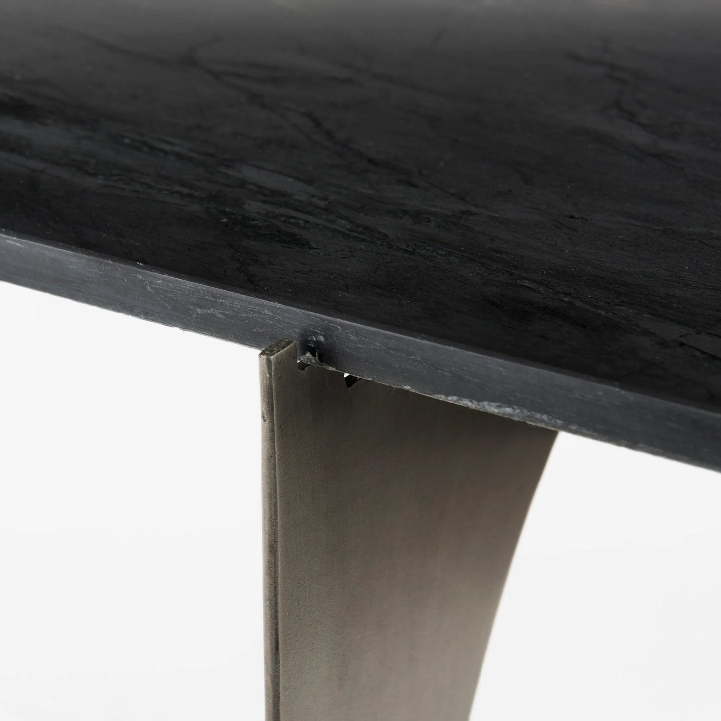032 SI-2369353 | Closeup | Reinhold Console Table by Mercana. Made from iron in a eclectic & global style.