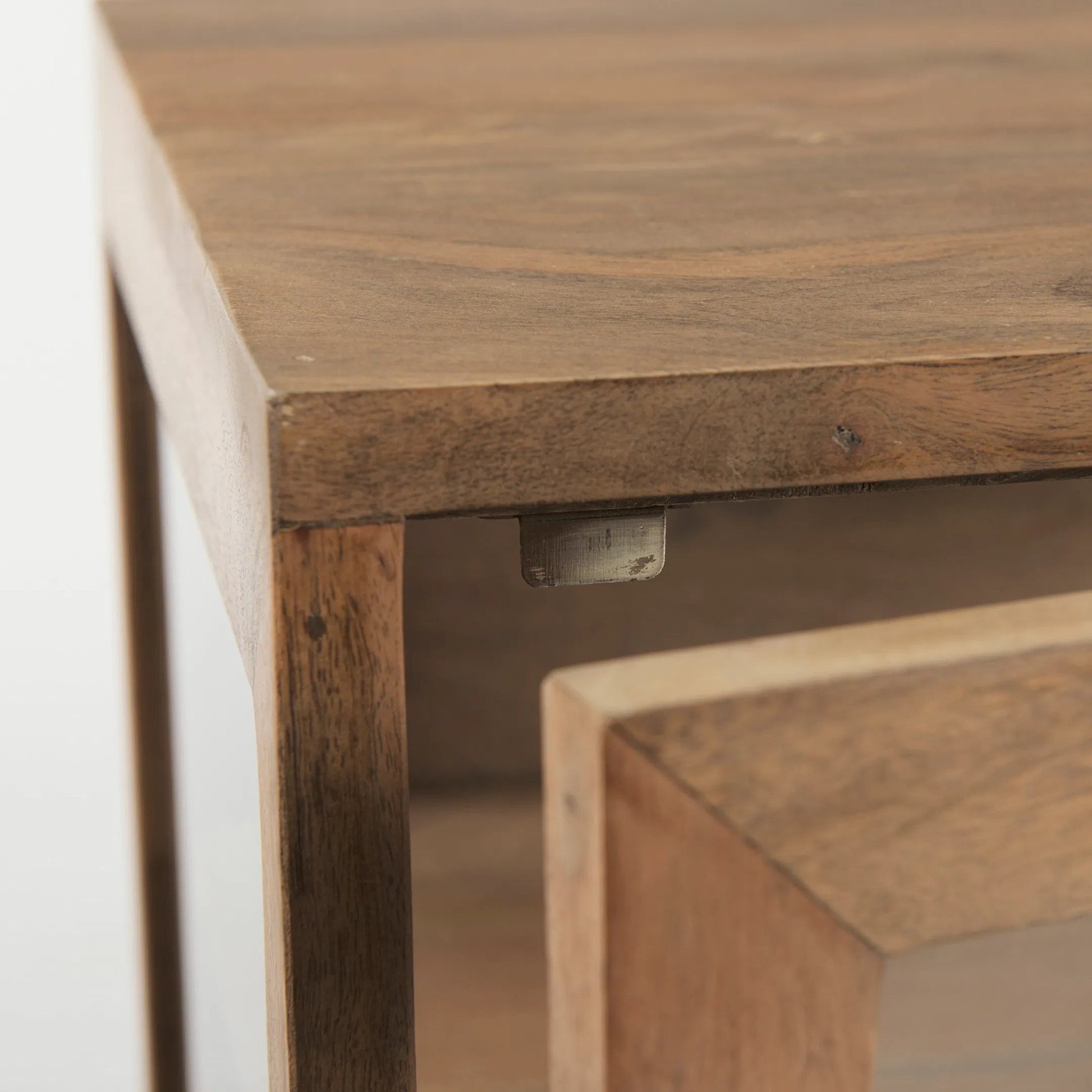 Arelius End Table by Mercana. Made from solid wood in a transitional style.