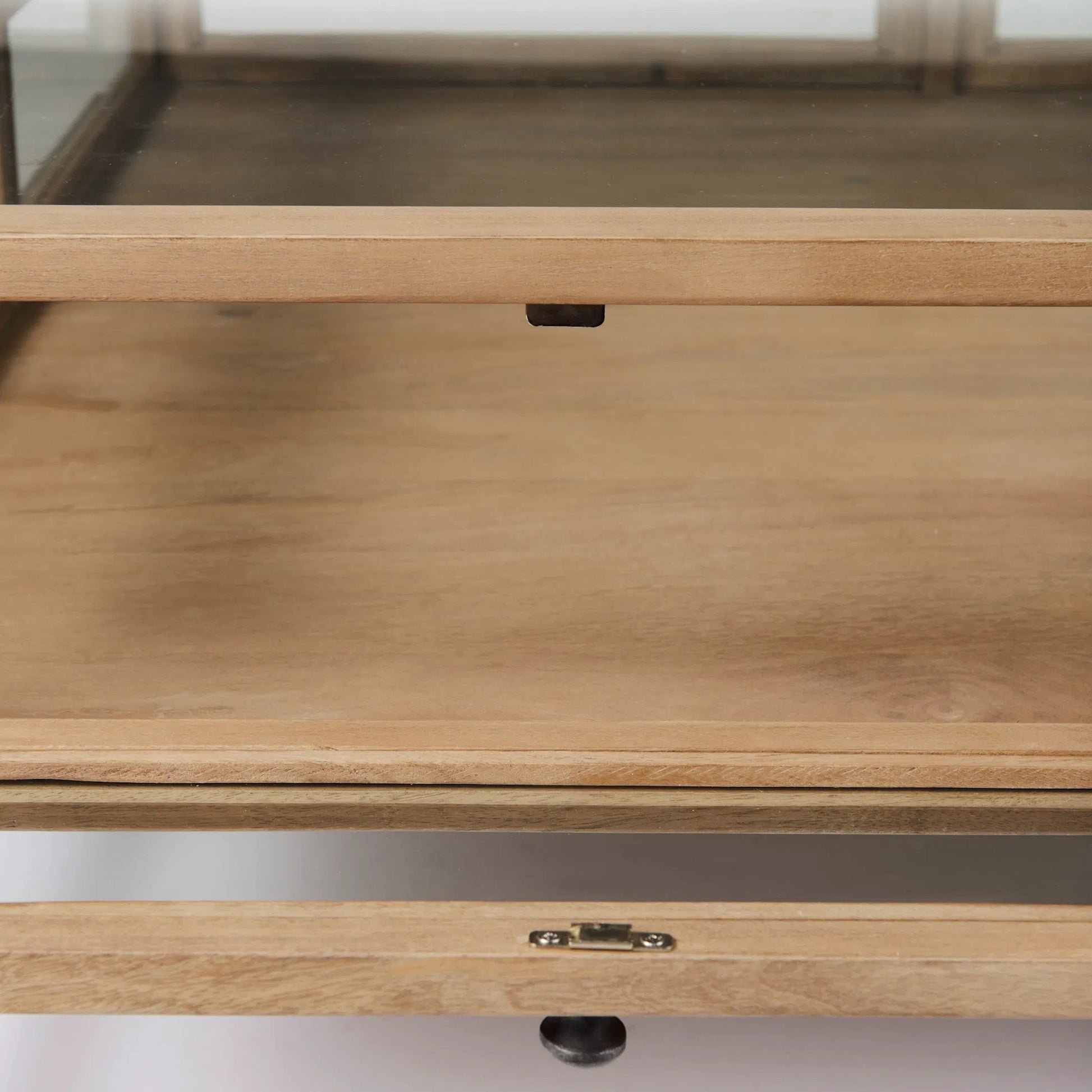 Arelius Square Coffee Table by Mercana. Made from solid wood in a transitional style.