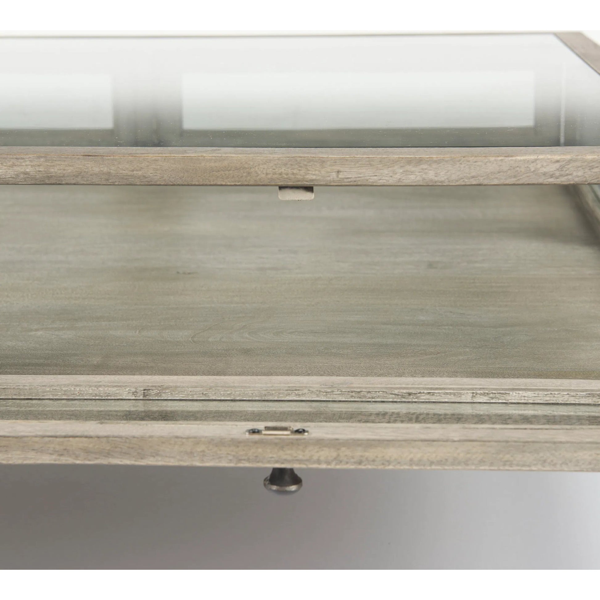 Arelius Square Coffee Table by Mercana. Made from solid wood in a transitional style.